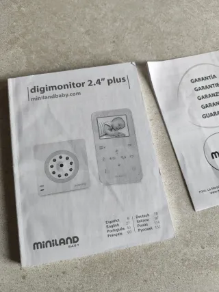 Vigilabebés Miniland Digimonitor 2.4 Plus