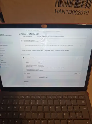 Microsoft Surface Laptop Gris