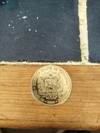 Moneda Venezuela Plata 25.0g