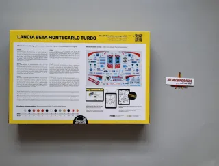 Lancia Beta Montecarlo Turbo maqueta 1/24 Heller