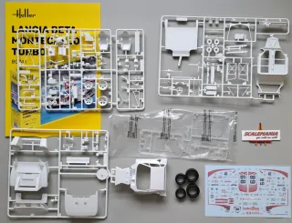 Lancia Beta Montecarlo Turbo maqueta 1/24 Heller