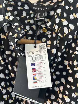 Blusa Cortefiel Estampada