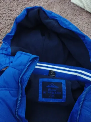 Abrigo niño azul Rebel Primark 8 años