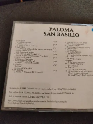 CD Paloma San Basilio - Éxitos