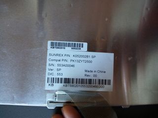 Teclado K052002B1 para portátil ACER Travelmate