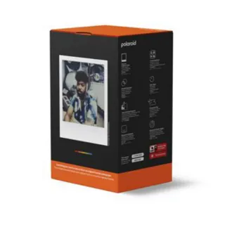 Cámara Instantánea Polaroid Naranja y Blanca