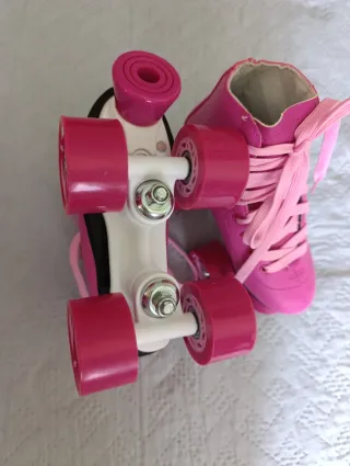 Patines rosas talla 33