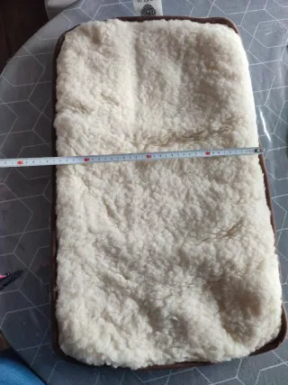 Kit lana virgen: almohada, chaleco, lumbar y rulo