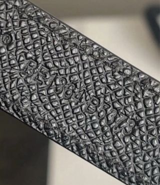 Cintura Dolce & Gabbana Nera Fibbia Oro