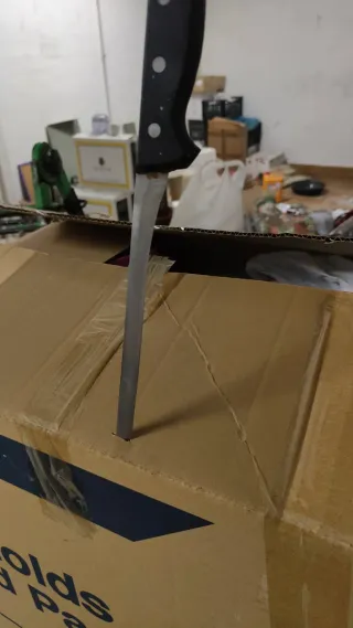 Cuchillo Jamonero Mango Negro