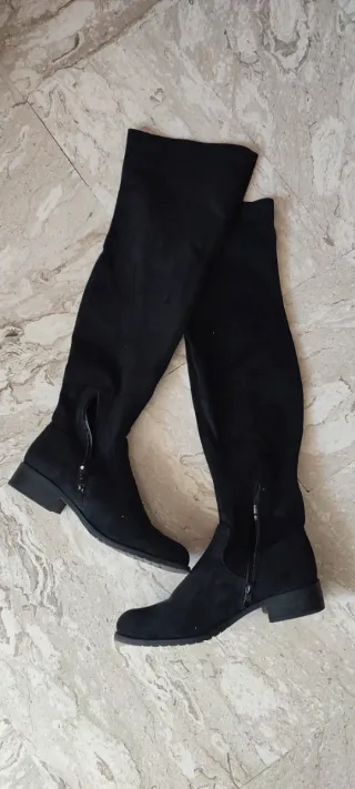 Stivali sopra ginocchio neri