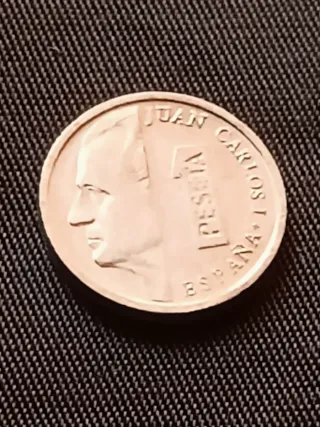 Peseta 2001 Aluminio Juan Carlos I