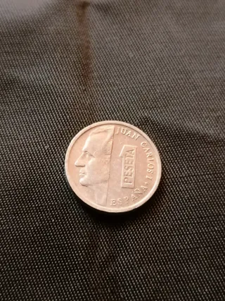 Peseta 2001 Aluminio Juan Carlos I