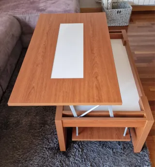 Muebles de salón en madera cerezo