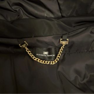 Parka Elisabetta Franchi nera taglia 46