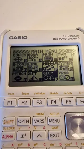 Calcolatrice Grafica Casio fx-9860GIII