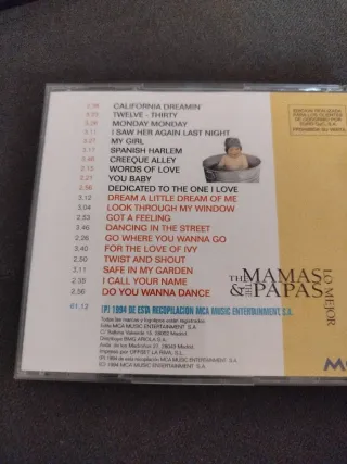 CD The Mamas & the Papas - Lo Mejor