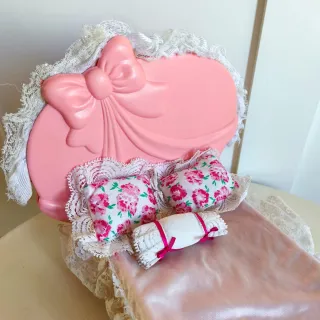 Cama Barbie Vintage Rosa