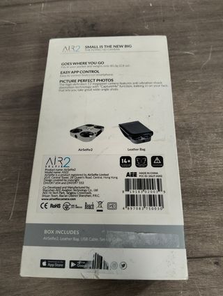 Drone compacto AirSelfie 2 Negro 12MP