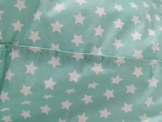 Puff juvenil grande estrellas marca Happers