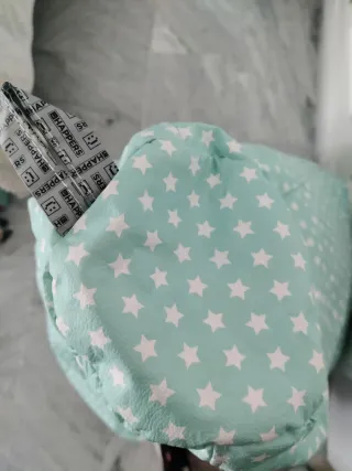 Puff juvenil grande estrellas marca Happers