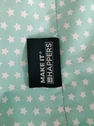 Puff juvenil grande estrellas marca Happers