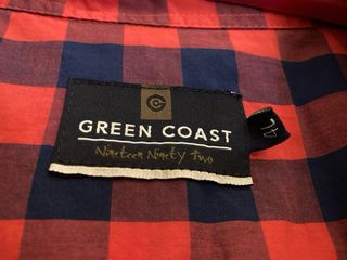 Camisa cuadros GREEN COAST