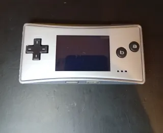 Game Boy Micro Nintendo Argento