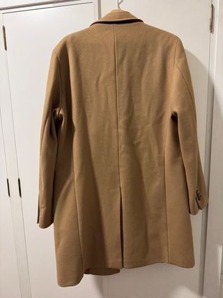 Abrigo El Ganso Beige. Nuevo