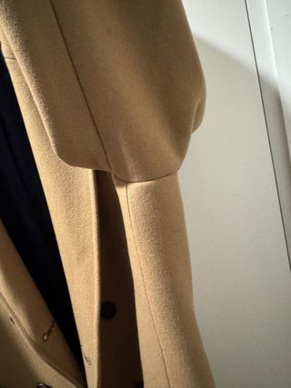 Abrigo El Ganso Beige. Nuevo