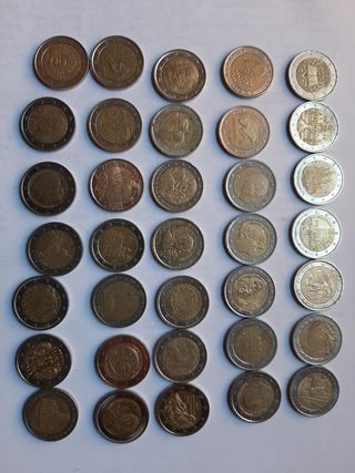 32 monete commemorative da 2 euro