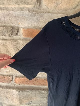 T-shirt Genny donna blu