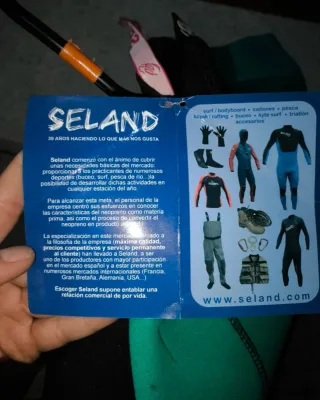 Traje de neopreno Surf SELAND Chica/Niño talla 12