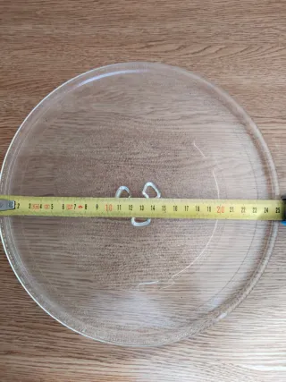 Plato microondas y parrilla grill