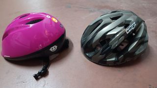 2 Cascos Infantiles Bicicleta