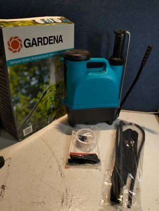 Gardena Pulverizador Mochila 12L Lanza Telescópica Ergónomico