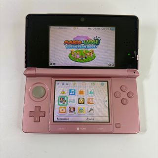 Nintendo 3DS Rosa con cavo e pennino