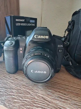Cámara Canon EOS 5D Mark II