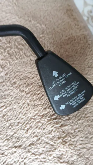 Base per sedia da ufficio con leva