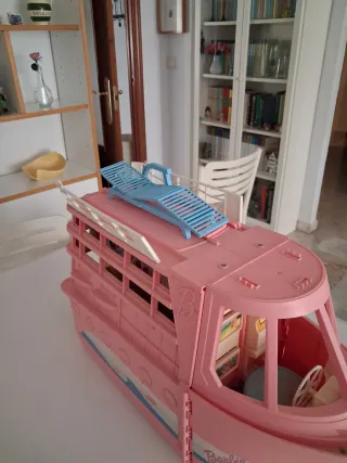 Barco Barbie Rosa