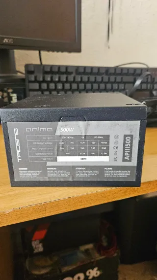 Fuente de alimentacion PC TACENS Anima 500 vatios
