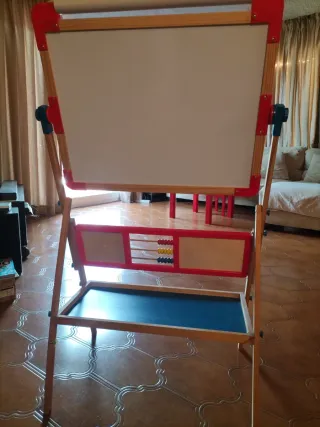 Pizarra infantil doble cara