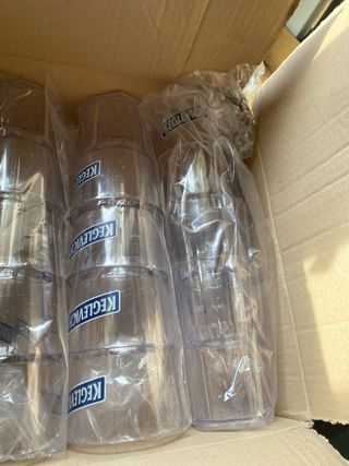 Set 12 Bicchieri Keglevich Plastica Rigida