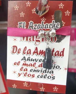 Colgante Azabache De la Amistad
