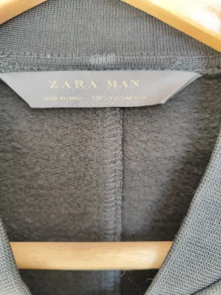 Cazadora Zara Verde Talla S