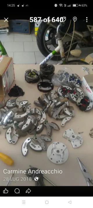 Massette frizioni minimoto