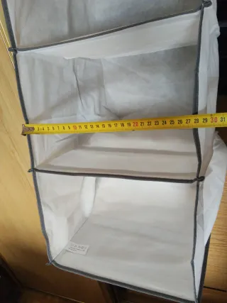 Colgador de tela 6 compartimentos