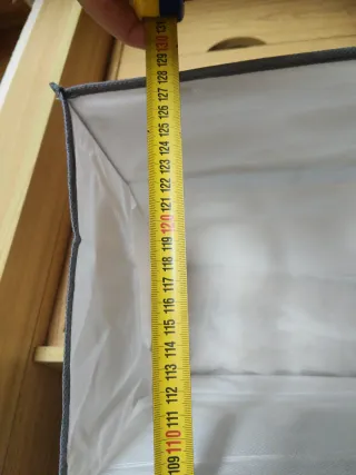 Colgador de tela 6 compartimentos