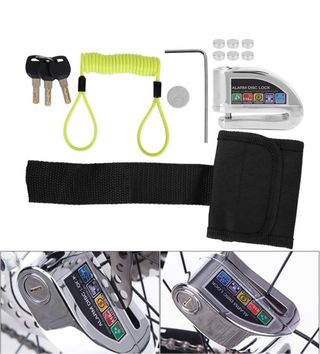 Candado Antirrobo Metal con Sirena