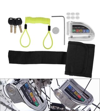 Candado Antirrobo Metal con Sirena